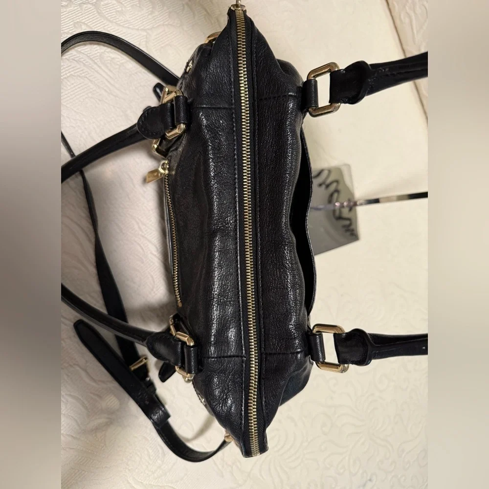 Gently Used Michael Kors Black Leather Handbag - Picture 9 of 9